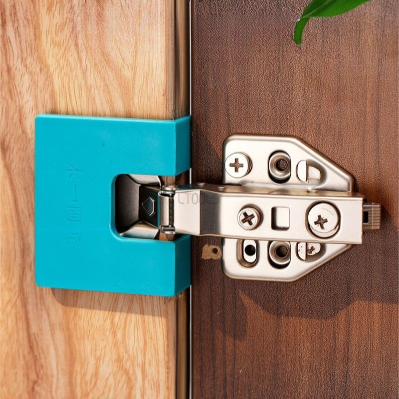 Magnetic Hinge Installation Jig Tool For Cabinet Doors Accurate Positioning Plate 0