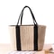 Luxury Straw Tote Bag Handmade Woven Beach Shoulder Bag for Summer Travel