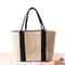 Luxury Straw Tote Bag Handmade Woven Beach Shoulder Bag for Summer Travel