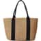 Luxury Straw Tote Bag Handmade Woven Beach Shoulder Bag for Summer Travel