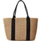 Luxury Straw Tote Bag Handmade Woven Beach Shoulder Bag for Summer Travel