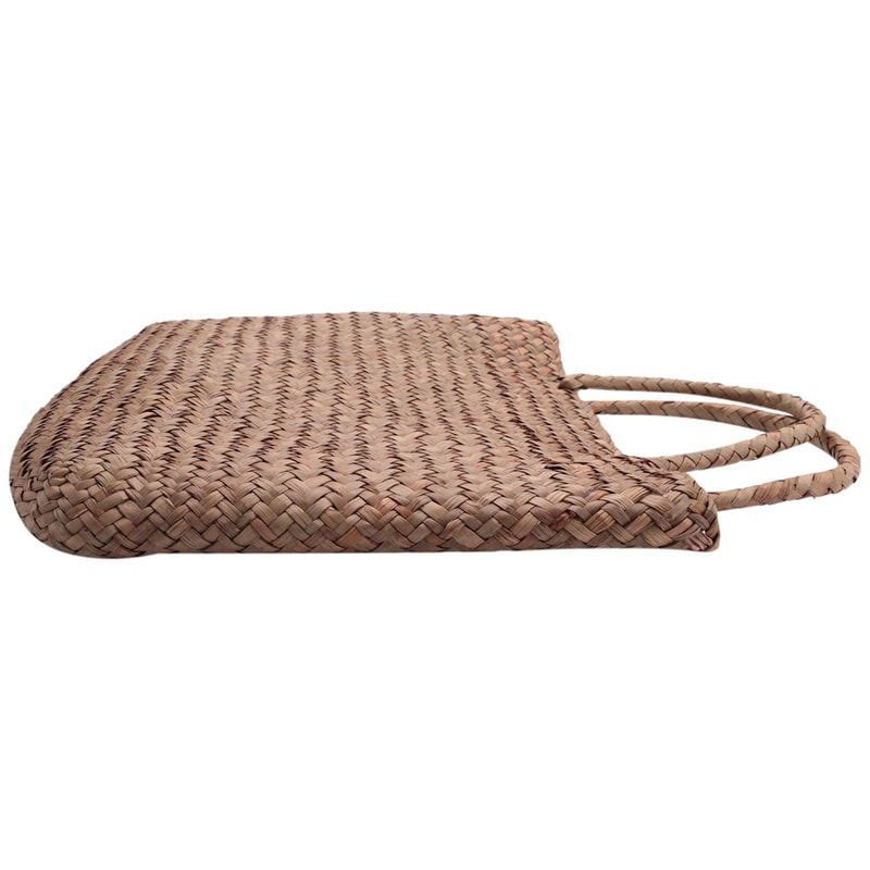 Handmade Straw Tote Bag Woven Rattan Handbag Summer Beach Bag for Women