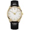Ultra Thin Minimalist Leather Watch For Men Classic Quartz Dress Watch 0