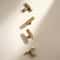 Modern Brass T-Bar Cabinet Handles Minimalist Drawer Knobs for Kitchen and Furniture