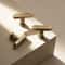 Modern Brass T-Bar Cabinet Handles Minimalist Drawer Knobs for Kitchen and Furniture