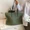 Boho Straw Beach Tote Bag Large Capacity Woven Shoulder Shopper for Women Vacation Style