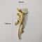 Brass Gecko Cabinet Handle Decorative Drawer Pull for Furniture Upgrade