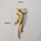 Brass Gecko Cabinet Handle Decorative Drawer Pull for Furniture Upgrade
