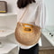 Summer Woven Straw Beach Tote Bag Large Capacity Shoulder Shopper For Women 9