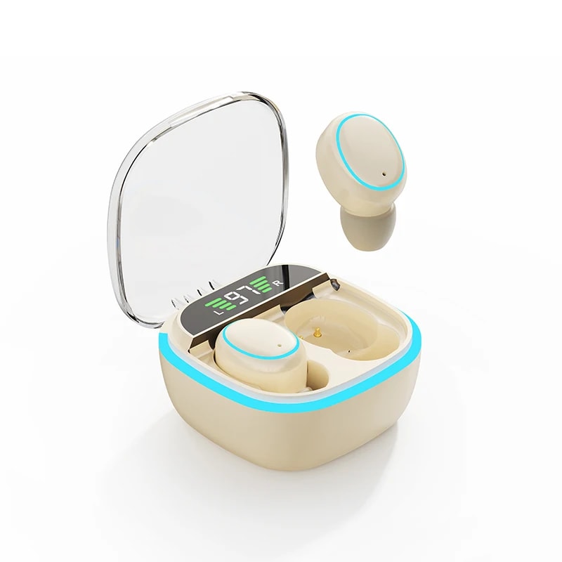 High-Definition Sound Bluetooth Earbuds with LED Display & Long Battery Life