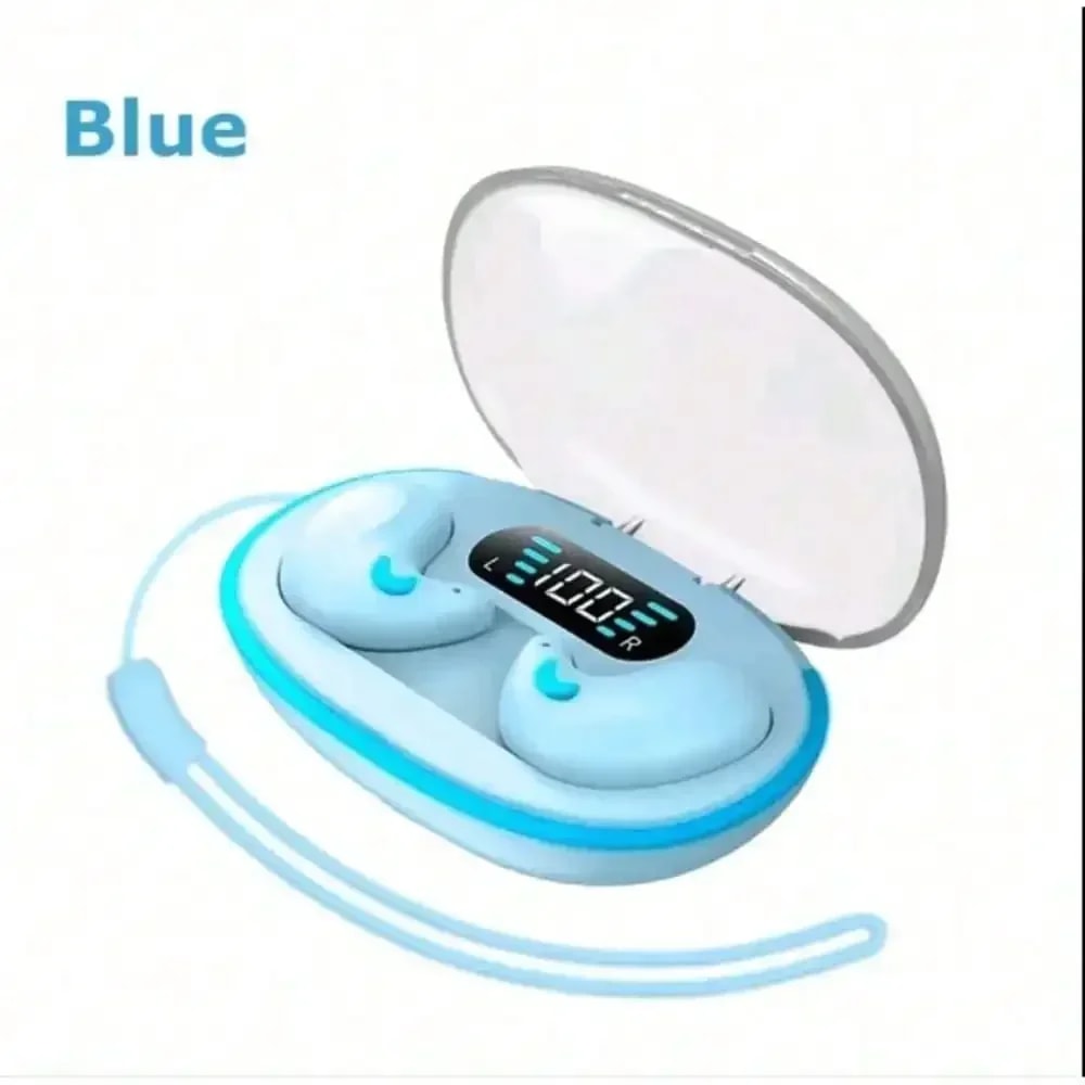 SleepFit Bluetooth Sleep Earbuds Wireless NoiseIsolating Waterproof Headphones With Mic 8