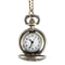 Vintage Butterfly Pocket Watch Necklace for Women Retro Quartz Pendant Timepiece Gift