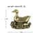 Brass Duck Figurine Mini Desk Decor Sculpture For Office Home Tea Pet Display 4