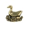 Brass Duck Figurine Mini Desk Decor Sculpture For Office Home Tea Pet Display 5