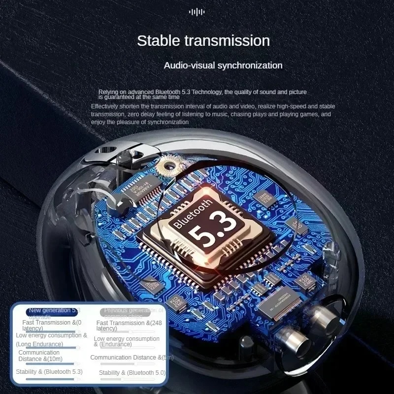 Bone Conduction Headphones Wireless Bluetooth Sports Open Ear Running Headset 3