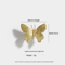 Modern Brass Butterfly Cabinet Handles For Wardrobe Kids Room Furniture 4