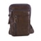 Leather Waist Bag for Men Crossbody Phone Holder Compact Outdoor Travel Belt Bag