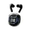 Transparent LED Display Wireless Earbuds With ENC Noise Cancellation Bluetooth 6