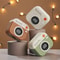 Retro Camera Style Wireless Earphones With LED Display Long Battery Life 0