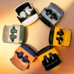 wireless noise canceling bluetooth gaming headphones with long battery life & hd audio