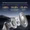Invisible ClipOn Bluetooth Headphones With Noise Cancelling Long Battery Life 3