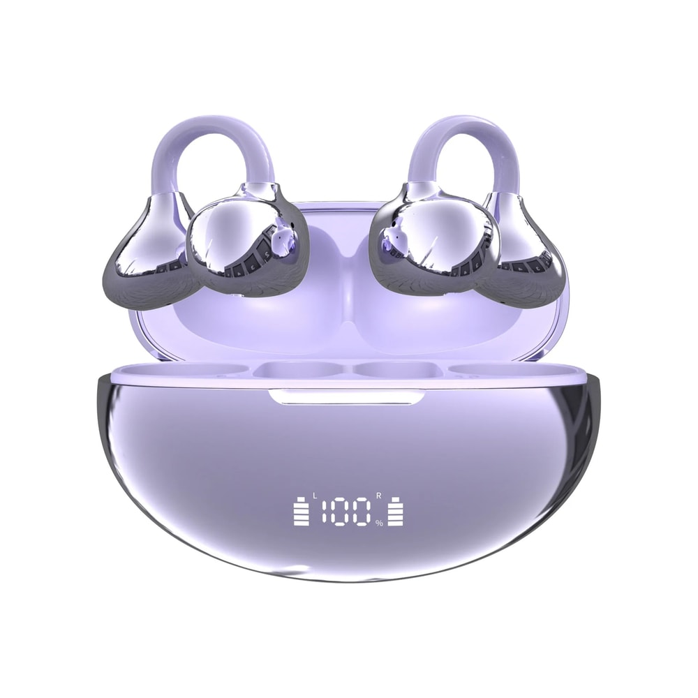 Invisible ClipOn Bluetooth Headphones With Noise Cancelling Long Battery Life 6