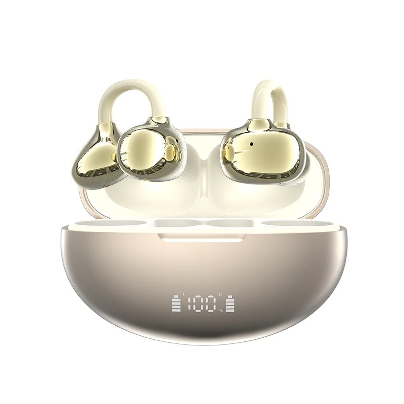 Invisible ClipOn Bluetooth Headphones With Noise Cancelling Long Battery Life 7