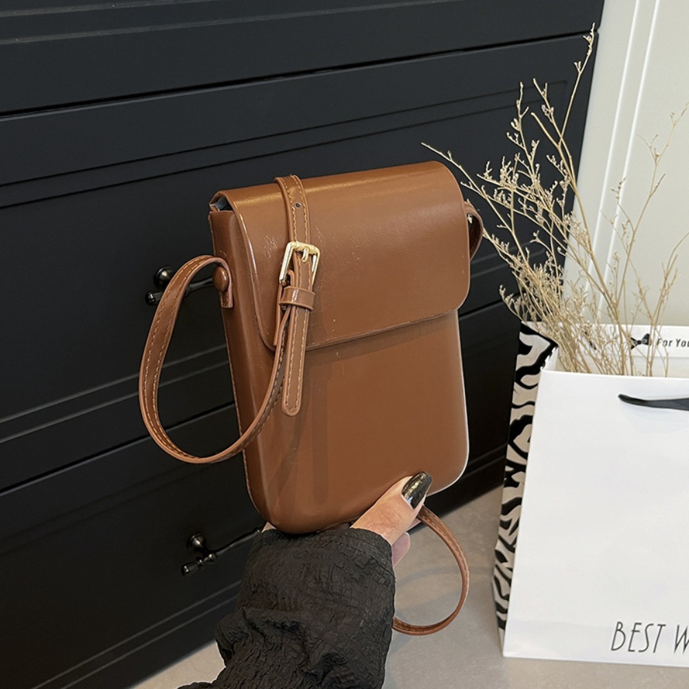Slim PU Leather Crossbody Phone Bag Wallet For Women With Adjustable Strap And Large Capacity 5