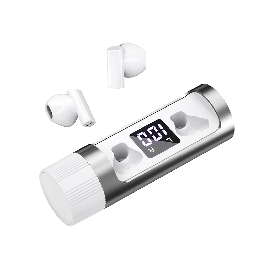 Low Latency Wireless Bluetooth Gaming Earbuds with Digital Display & Noise Reduction