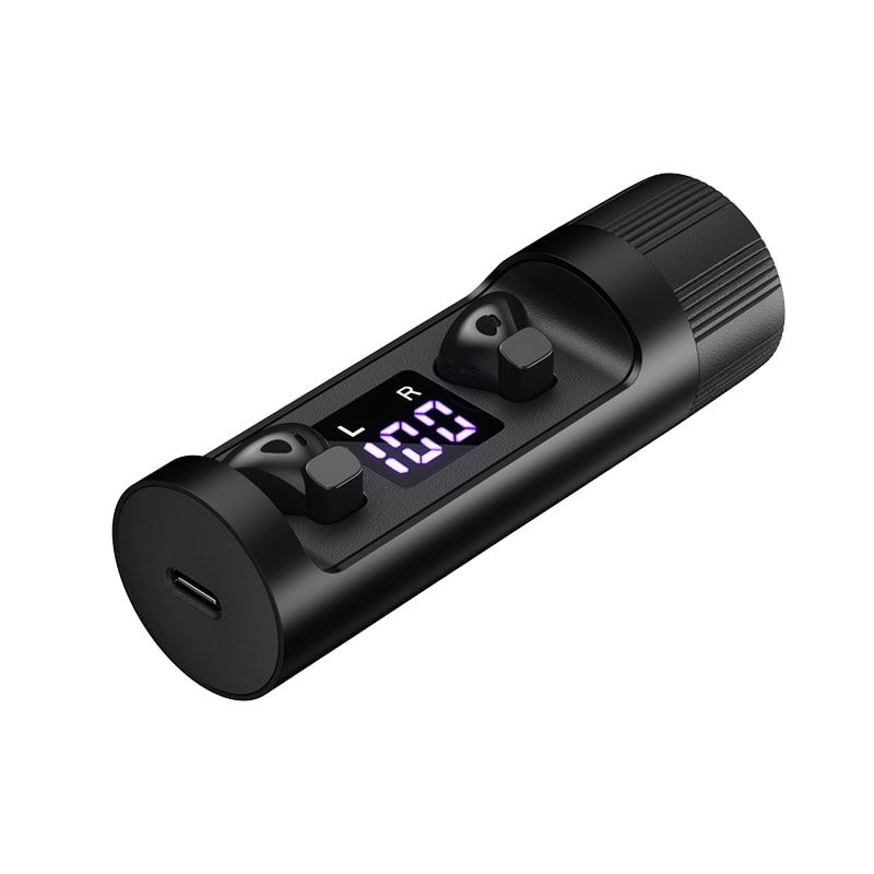 Low Latency Wireless Bluetooth Gaming Earbuds with Digital Display & Noise Reduction