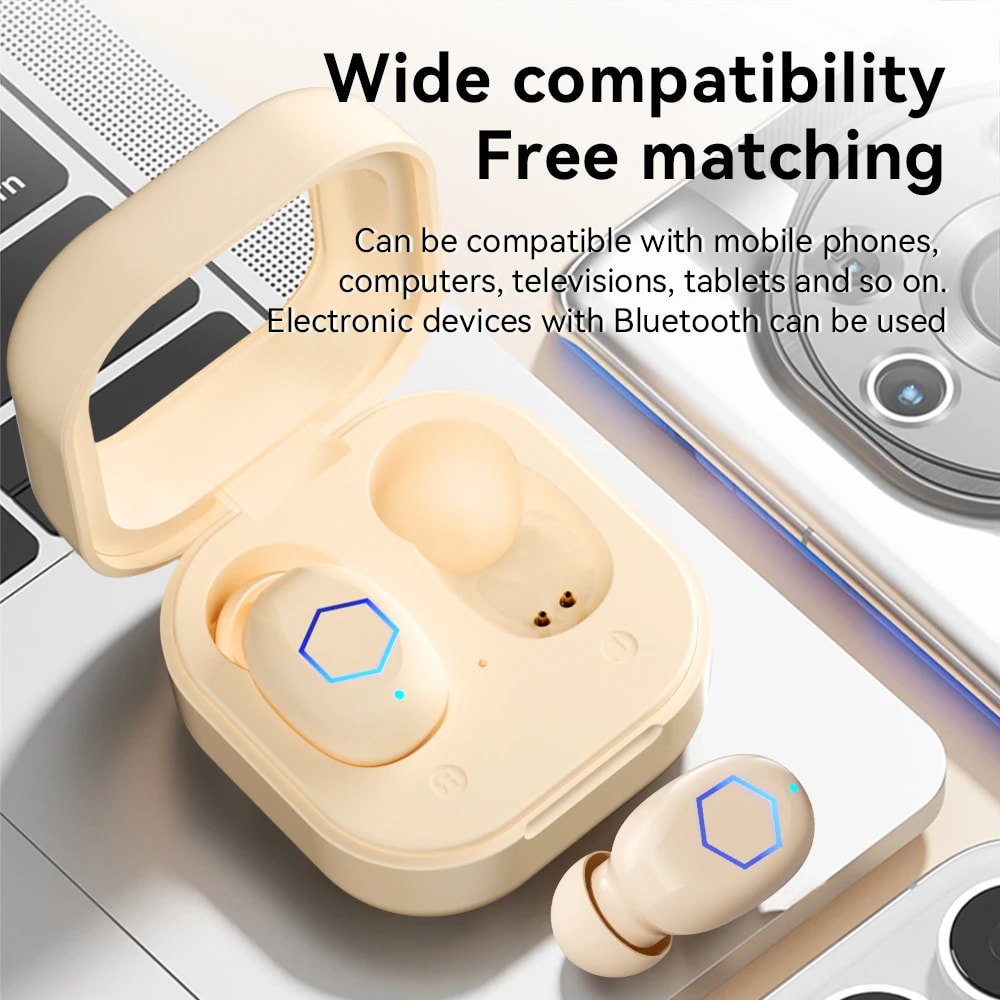 Wireless Bluetooth Earbuds With Low Latency Gaming Mode HiFi Stereo Sound 2