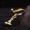 Vintage Copper Figurine Mini Trophy Statue Desk Decor Sculpture 1