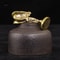 Vintage Copper Figurine Mini Trophy Statue Desk Decor Sculpture 2