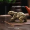 Vintage Brass Polar Bear Figurine Handmade Copper Animal Statue Home Decor 1