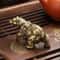 Vintage Brass Polar Bear Figurine Handmade Copper Animal Statue Home Decor 5