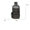 Vintage Waterproof mens crossbody bag PU Leather Chest Messenger for Everyday Carry