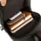Vintage Waterproof mens crossbody bag PU Leather Chest Messenger for Everyday Carry