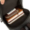 Vintage Waterproof mens crossbody bag PU Leather Chest Messenger for Everyday Carry