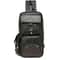 Vintage Waterproof mens crossbody bag PU Leather Chest Messenger for Everyday Carry