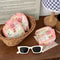 Cartoon Canvas Mini Wallet With Multi Layer Card Holder Slim Coin Purse 1