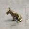 Lucky Feng Shui Dog Statue Brass Guardian Puppy Fortune Decor