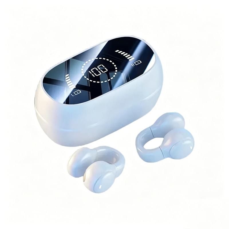 Open Ear Clip Wireless Earbuds With Bluetooth HiFi Stereo Sports Headphones 6