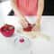 Stainless Steel Strawberry Slicer for Perfect Fruit Cuts & Dessert Decoration