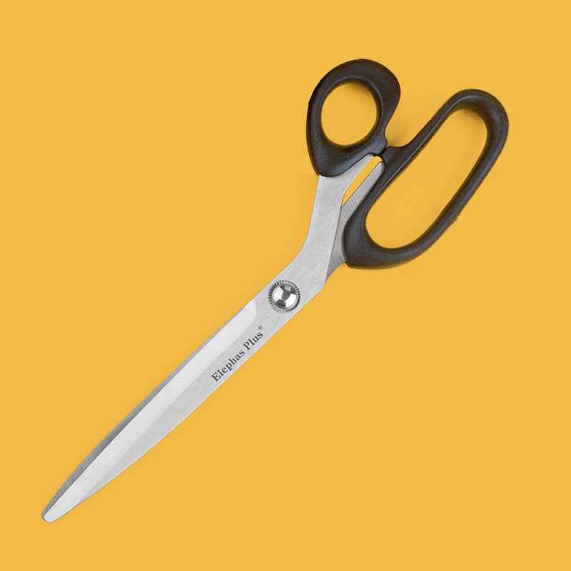 Korean Style Stainless Steel Kitchen Shears Heavy Duty Meat BBQ Cutting Scissors 1