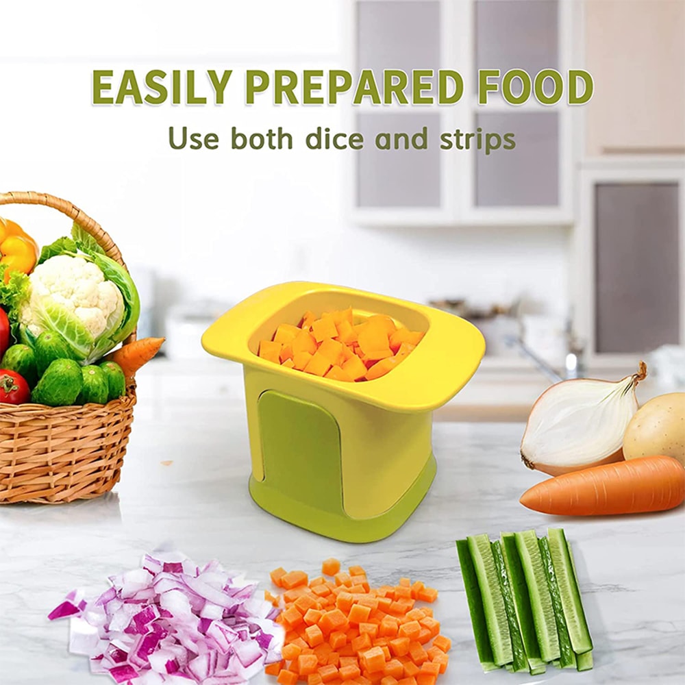 Vegetable Chopper Onion Dicer Manual Food Slicer For Fast Kitchen Prep 3