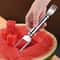 Stainless Steel Watermelon Cutter Slicer Fork Tool For Easy Fruit Serving 0