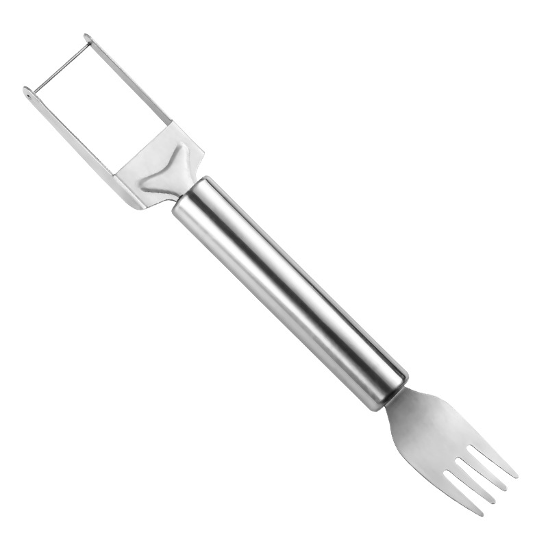 Stainless Steel Watermelon Cutter Slicer Fork Tool For Easy Fruit Serving 5