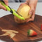 Multi-Function Stainless Steel Vegetable Peeler with Ergonomic Grip