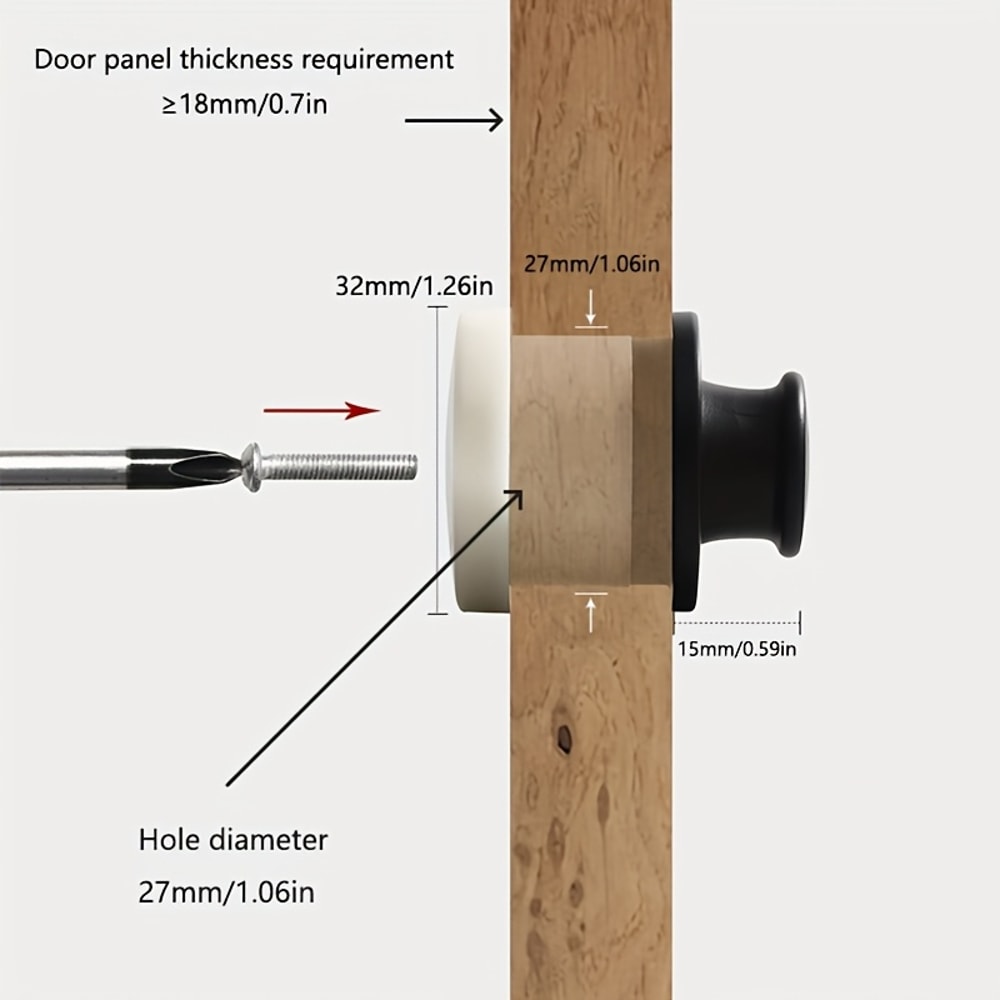 Hidden Push To Open Cabinet Handles Matte Black Invisible Drawer Pulls 2