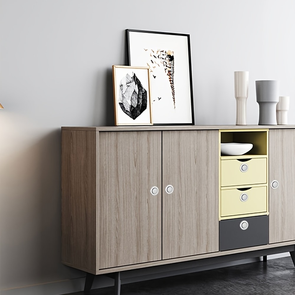 Hidden Push To Open Cabinet Handles Matte Black Invisible Drawer Pulls 4